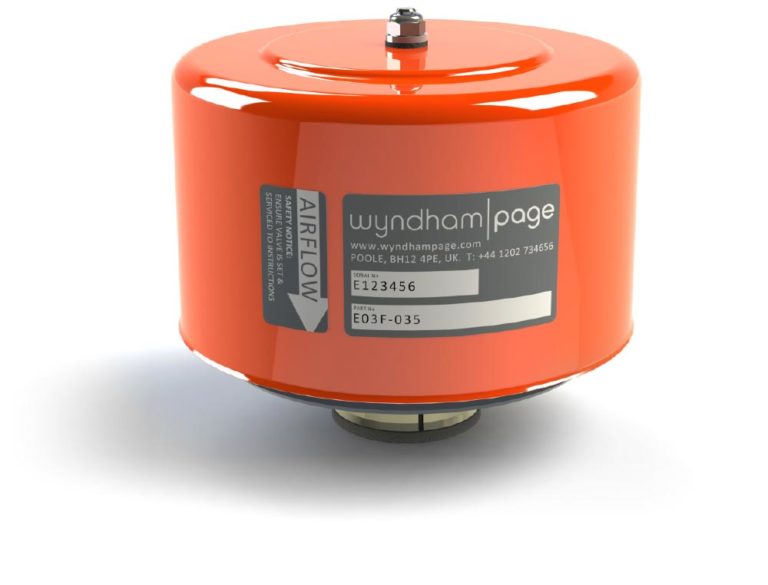 E, EM, E03F mechanical air intake shut down valves Chalwyn D Valve